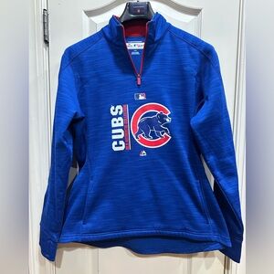 Chicago Cubs Majestic Authentic sweatshirt Size Large